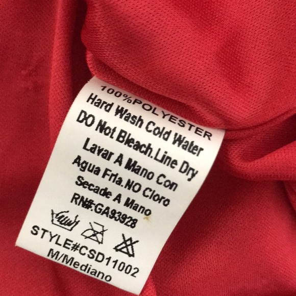 Romantic red dress with sparkly back straps NEW CONDITION - Picture 7 of 8